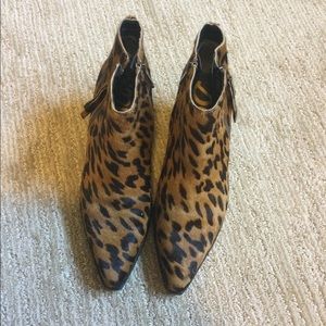 Sam Edelman Walden Animal Print Bootie 8M